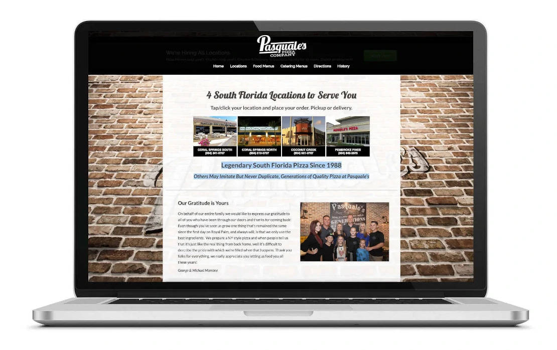 Pasquale & Sons Pizza